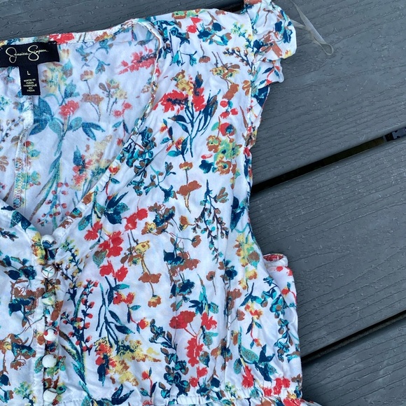 brand new designer Jessica Simpson sundress women’s size large - Picture 4 of 6